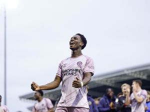 Supporting image for story: Trey Ogunsuyi keen to build on breakthrough Shrewsbury Town brace