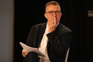 Tom Watson speaking at Somerset House in London