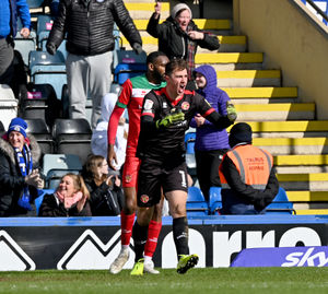 Keeper Jack Rose after conceding
