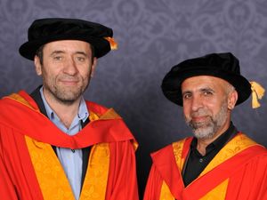 Supporting image for story: Former refugees awarded honorary degrees at University of Wolverhampton