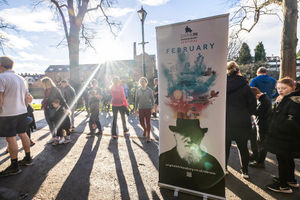 Shrewsbury's annual DarwIN Festival opened with a Park Run with a difference in The Quarry.
