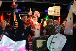 Supporting image for story: Pictures: Shrewsbury packed for Christmas lights switch-on