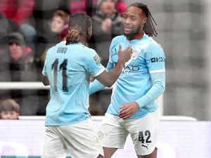 Supporting image for story: Antoine Semenyo scores again as Man City put one foot in Carabao Cup final