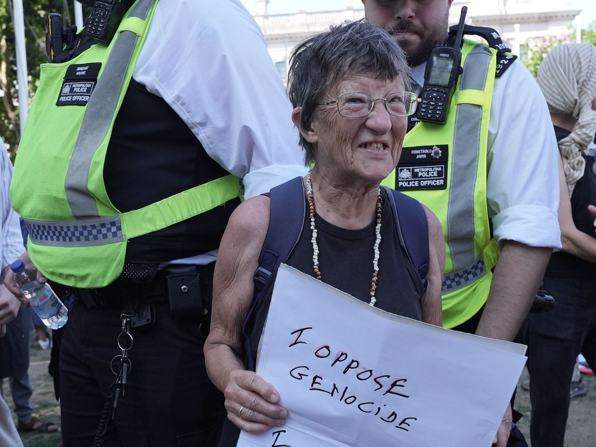 Police confirm 532 arrests at Palestine Action protest