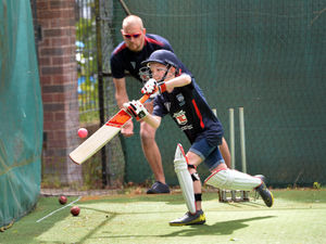 Supporting image for story: Sounds of summer as cricket is back in nets
