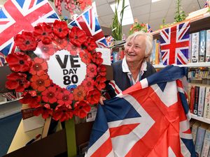 Liz Williams volunteer coordinator at Hednesford Library.