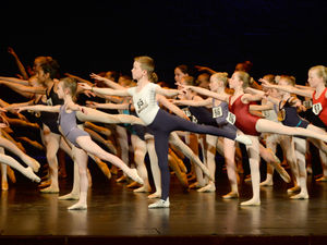 Supporting image for story: Auditions for the English Youth Ballet at the Grand Theatre keep dancers on their toes - in photos