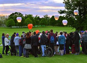 Lanterns will be released in Georgia's memory tonight at Bowring Park