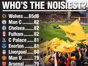 Supporting image for story: Feel the noise! Wolves fans loudest in Premier League so far