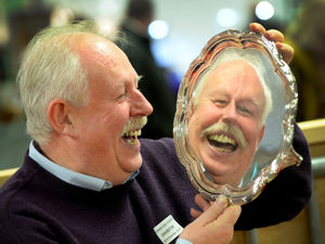 Supporting image for story: Crowds flock to antiques fair in Stafford - in pictures