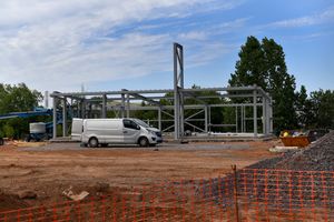 Steel going up for the new McDonalds on Chartwell Business Park