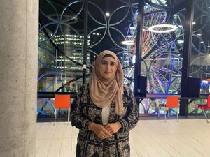 Birmingham councillor Mariam Khan at Euros 2028 launch event. Credit: Alexander Brock. Permission for use for all partners.