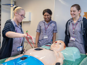 Supporting image for story: Simulators introduced for Shrewsbury nursing trainees