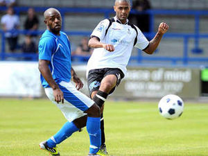 Supporting image for story: Phil Trainer targeting 10 goals for AFC Telford