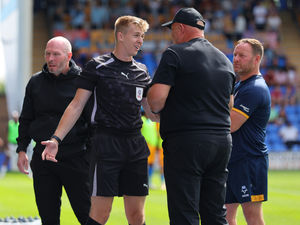 Supporting image for story: ‘Embarrassing’ - Bromley’s Andy Woodman blasts 17-minute stoppage in Shrewsbury clash