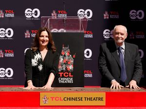 Supporting image for story: Bond producers praise 007 team as they cement their handprints in Hollywood