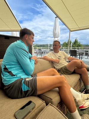 Supporting image for story: What's it like interviewing eight West Brom squad and staff members in four days on tour?