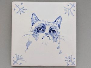 Supporting image for story: This writer has been turning your favourite memes into beautiful artistic tiles