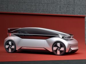 Supporting image for story: Volvo pitches autonomous car concept as rival to short-haul flights