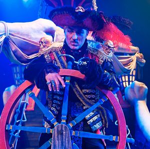 Martin stars as Captain Hook