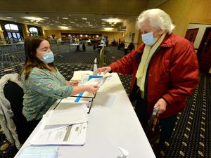 Supporting image for story: First people vaccinated against Covid in Stafford
