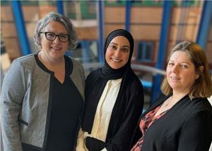 Dawn Cash, Tasbiah Shoaib and Jessica Bird of Waldrons Solicitors