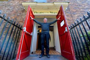 Iain Reddihough, artistic director, at Theatre On The Steps in Bridgnorth