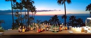 In the drink – enjoy cocktails overlooking the ocean as the sun sets