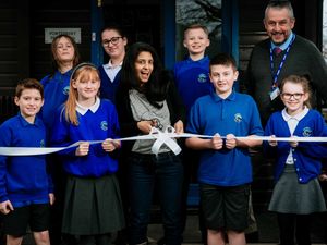 Supporting image for story: Konnie Huq opens new library at Shrewsbury school