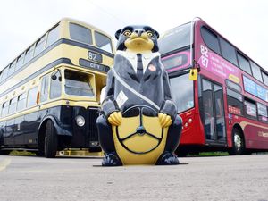 Supporting image for story: National Express West Midlands’ famous Bussy Bear to be auctioned