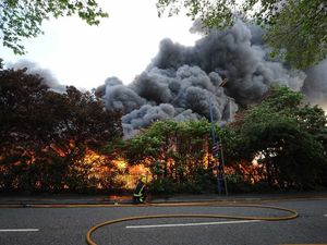 Supporting image for story: Bosses speak out after Chinese lantern sparks region's biggest fire