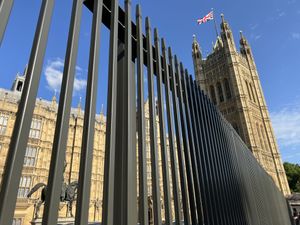 Supporting image for story: ‘No plans’ for watch towers outside House of Lords as new security fence erected