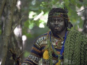 Supporting image for story: ‘African tribe’ camping in Scottish woods stays put despite council’s deadline