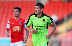 Conor Coady was captain in the first half