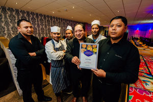 Blue Ginger has won Staffordshire Indian Restaurant of the Year