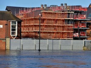 Supporting image for story: Floods and ice still causing problems in Shropshire despite river levels dropping 