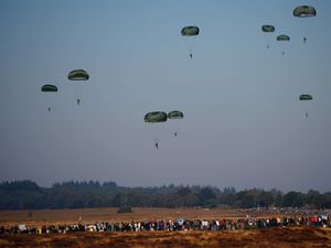 Supporting image for story: Paratroopers mark 80 years since the Battle of Arnhem