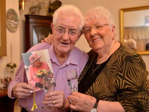 Supporting image for story: Pulling together the key for 65 years of marriage for Kath and Brian
