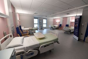 Official opening of wards at Royal Shrewsbury Hospital. Photo: Tim Thursfield