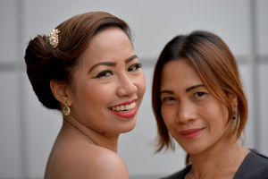 Rachelle David and Rosario Lomax