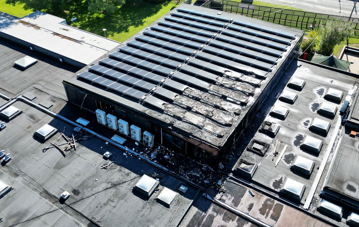 St Martins School: Oswestry school damaged by blaze finds alternative site for pupils as fire service set to review damage