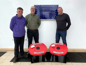 Supporting image for story: Local businesses unite to create Remembrance memorial for VE Day