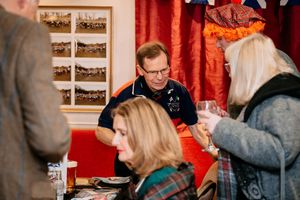 Celebrations get underway at Bridgnorth Rugby Club for the annual Burns Supper
