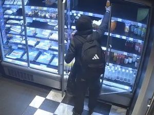 Supporting image for story: Greggs thief nicknamed ‘Hamster’ by staff seen stealing drinks in plain sight