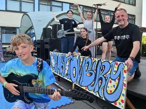 Supporting image for story: See how this Telford school marked end of academic year with 'Charltonbury' festival packed with entertainment