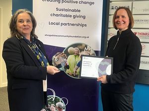 Supporting image for story: Shropshire Chamber pledges support to charitable organisation