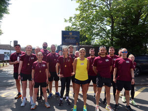 Supporting image for story: Runners go extra mile to raise funds for charitable trust