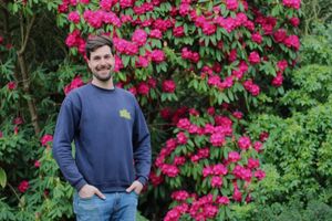 Head gardener, Marvin Challinor