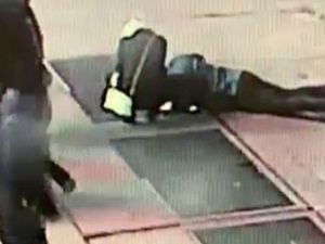 Supporting image for story: Couple who lost engagement ring down a New York grate are identified