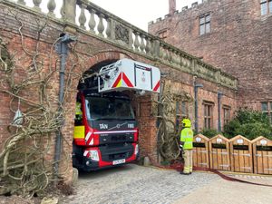 Supporting image for story: No need for alarm as emergency services descend on Powis Castle